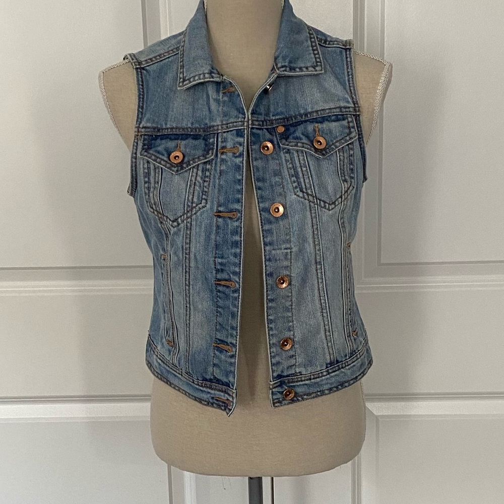 Eighty two denim vest